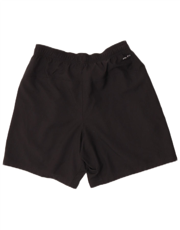 Short de sport Nike Dri Fit pour hommes, petit, noir, polyester