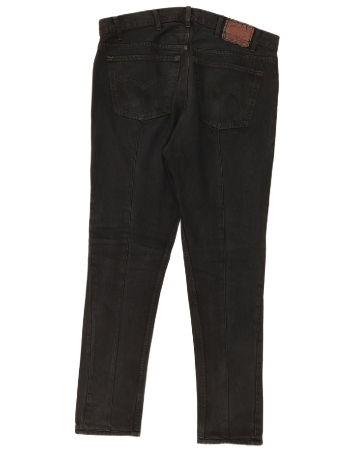 Levi's Jean Slim Effet Déchiré W38 L30 Femme Noir