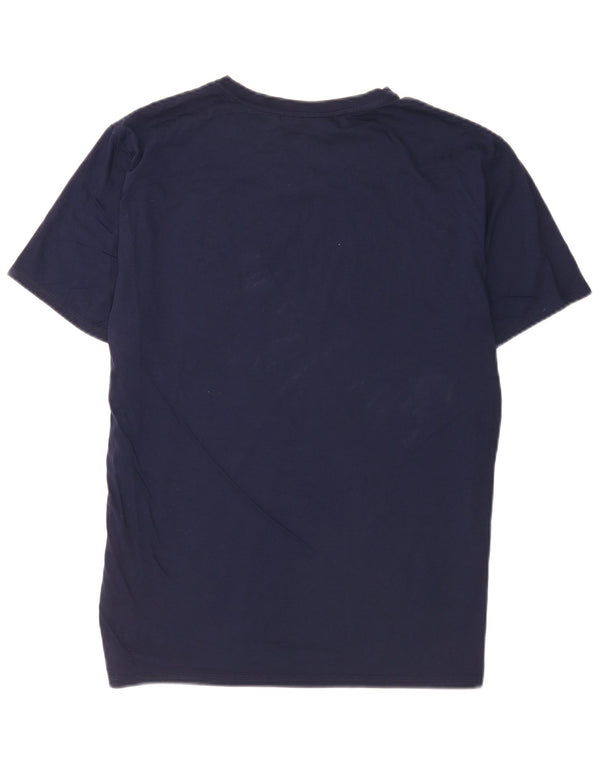 Lacoste T-shirt coupe classique pour homme, taille 6 XL, bleu marine, coton