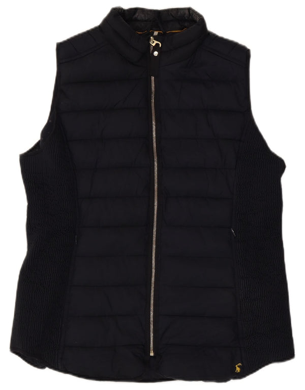 Joules Gilet rembourré pour femme UK 16 Large Bleu Marine Polyester