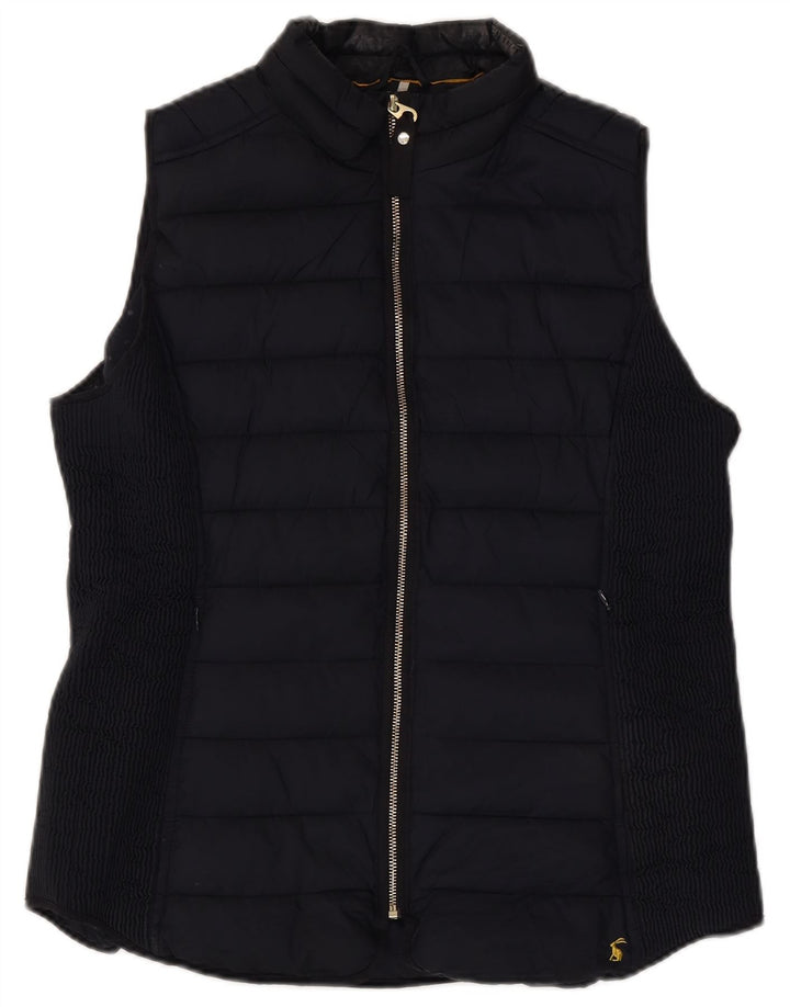 Joules Gilet rembourré pour femme UK 16 Large Bleu Marine Polyester