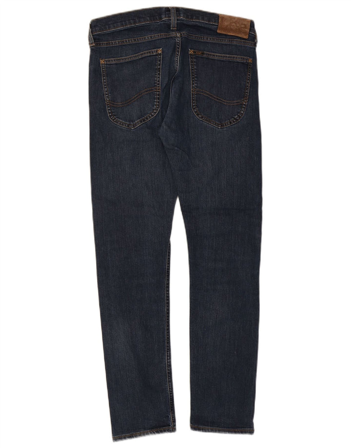 Lee Jean Slim Luke Femme W31 L30 Bleu Marine Coton