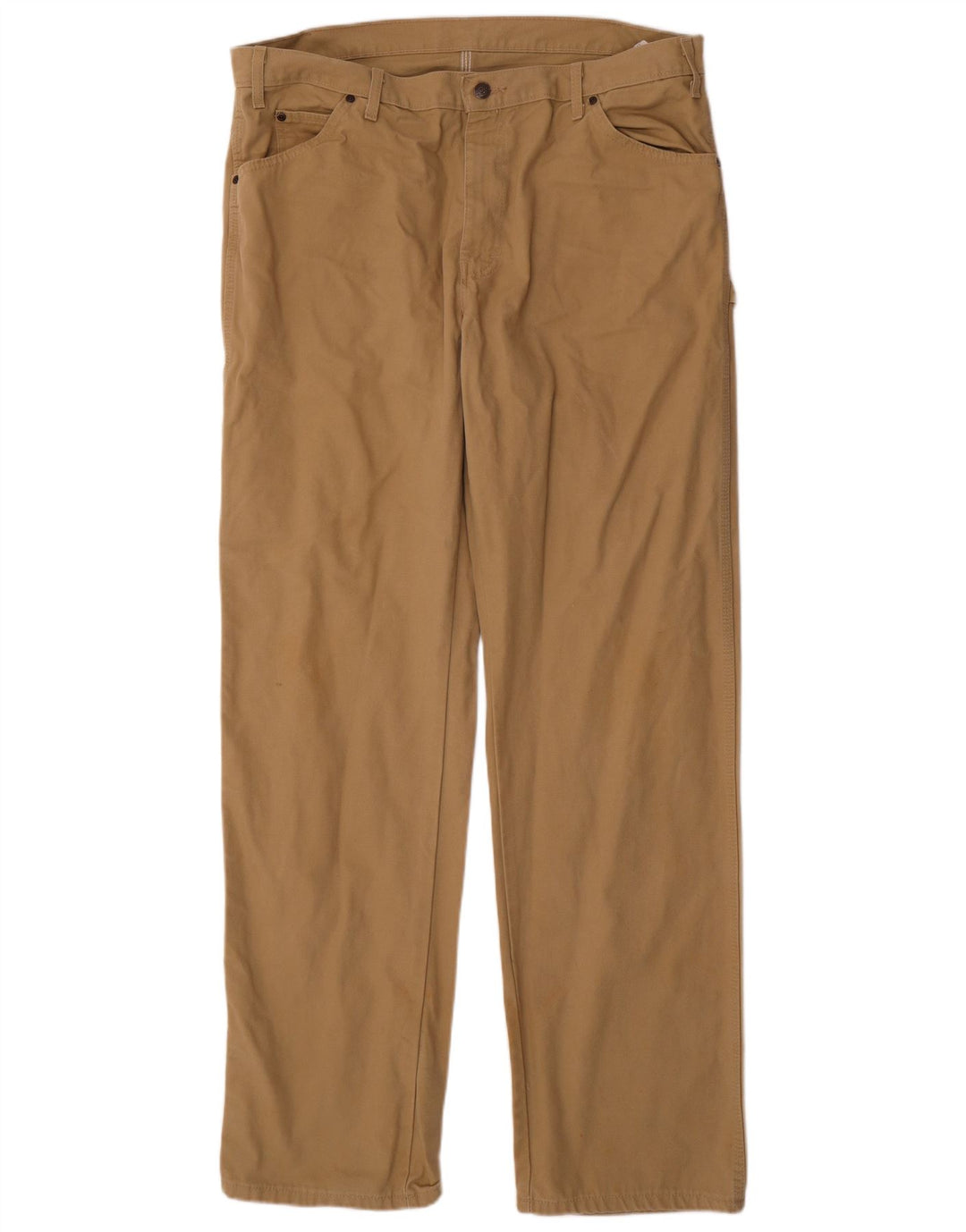 DICKIES Pantalon Cargo Droit Homme W38 L36 Coton Beige