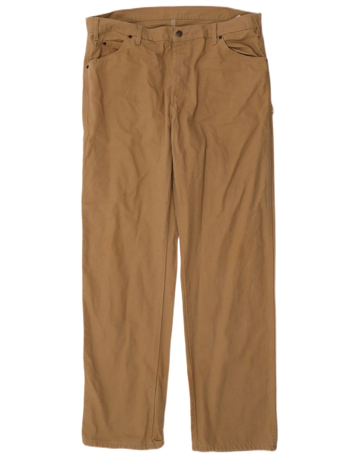 DICKIES Pantalon Cargo Droit Homme W38 L36 Coton Beige