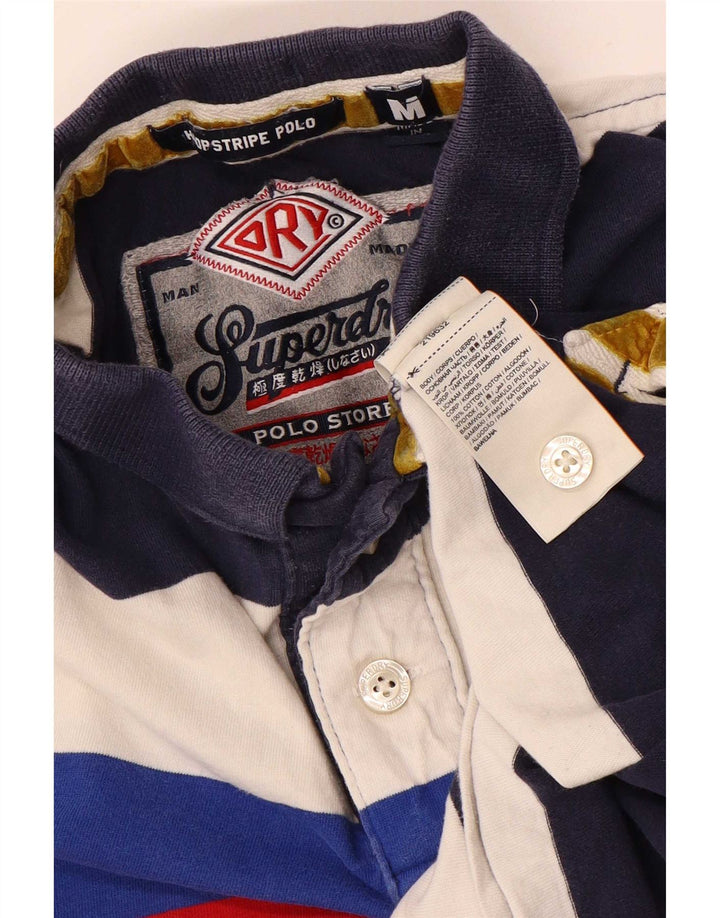 Superdry Polo Graphique En Coton Rayé Multicolore Moyen Homme