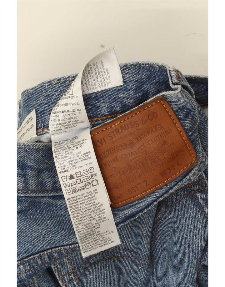 Levi's Jean Droit 551 Homme Bleu W31 L26 Coton