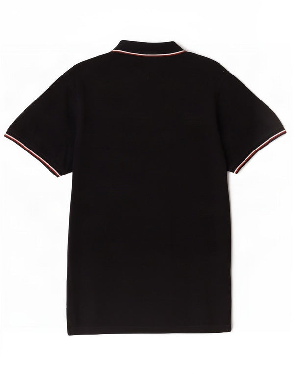 Tommy Hilfiger Polo Slim Fit XL en coton rayé bleu marine