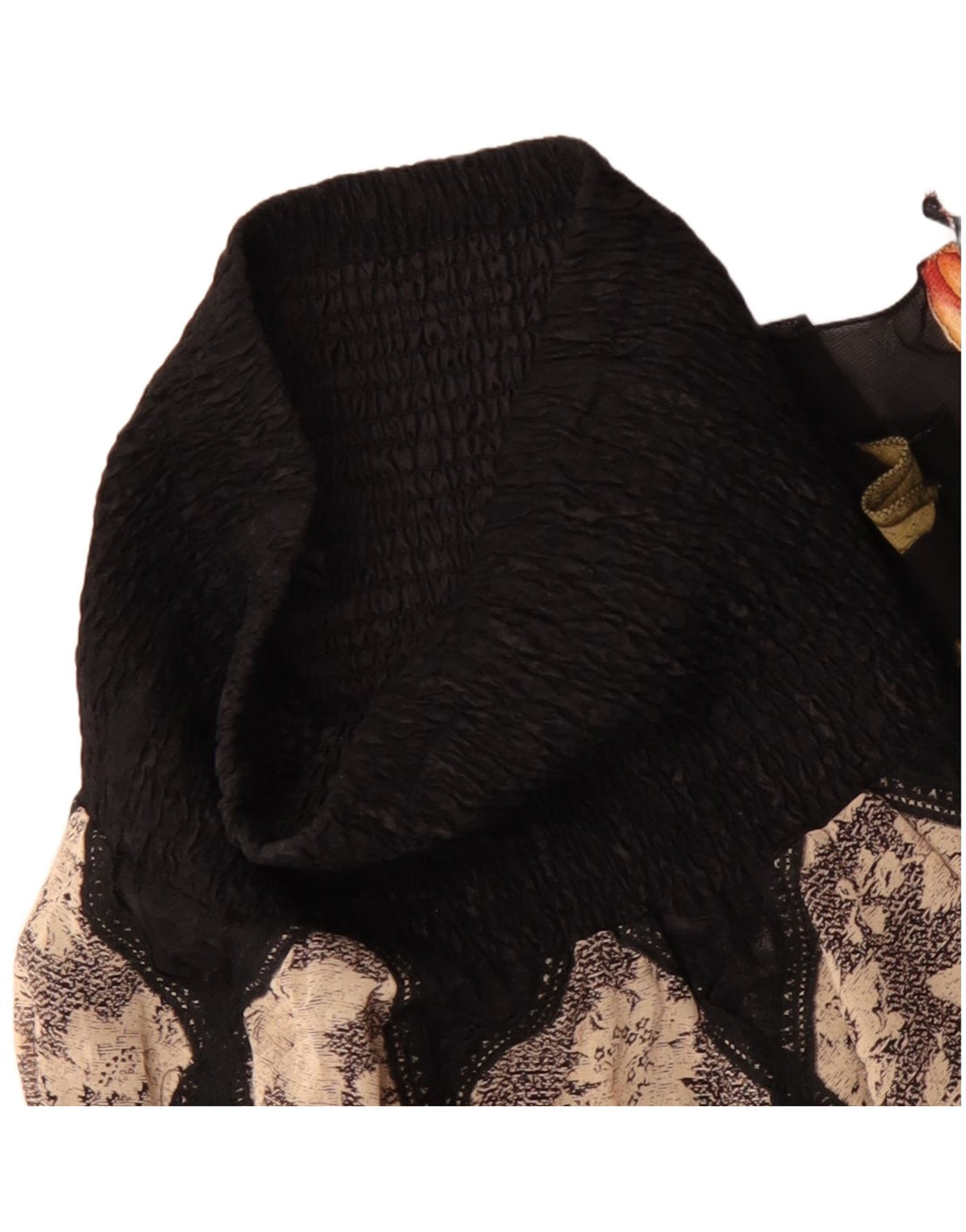 vintage Femme Asymétrique Gypsy Jupe W30 Moyen Multicolore Patchwork