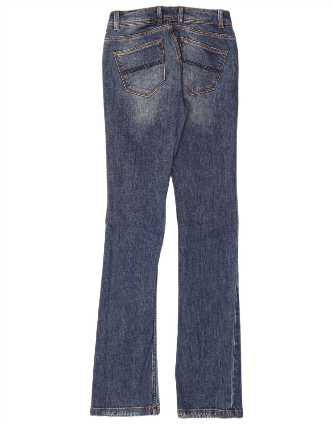 Zara Jean Bootcut Femme EU 34 2XS W24 L35 Bleu Coton