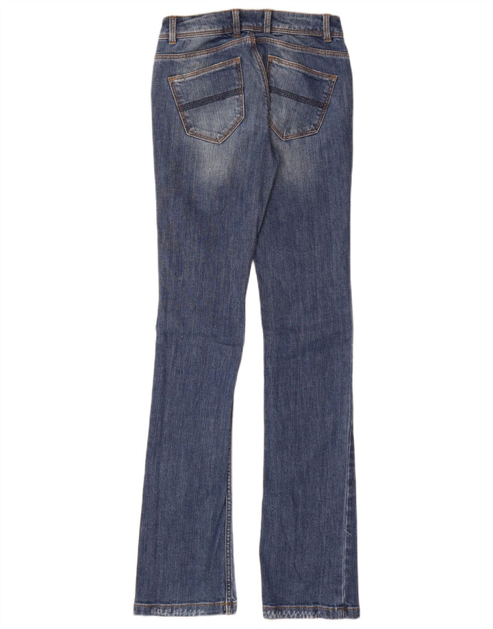 Zara Jean Bootcut Femme EU 34 2XS W24 L35 Bleu Coton