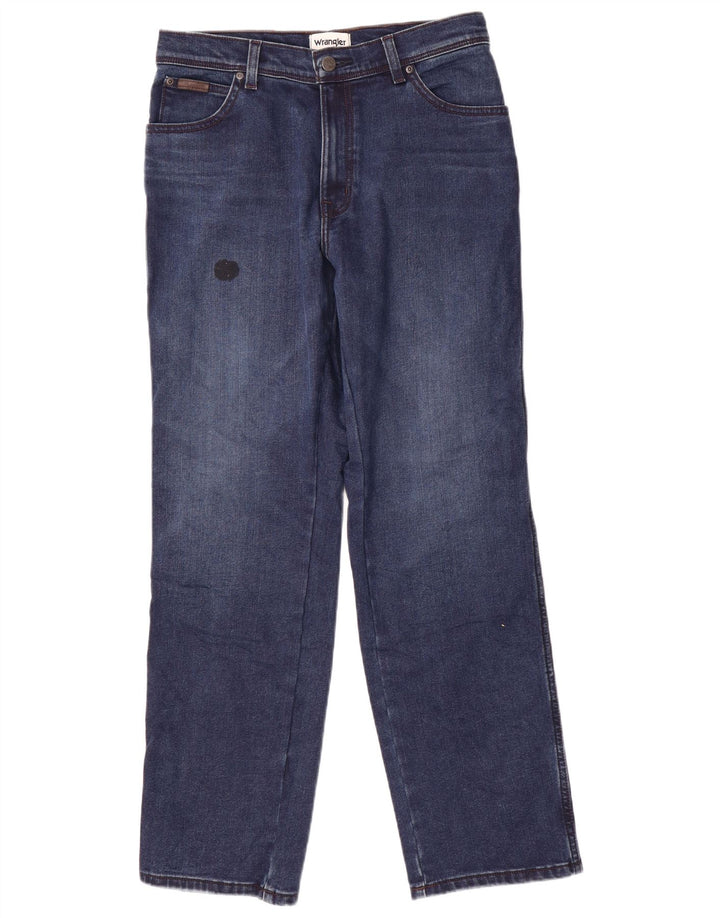 WRANGLER Jean Droit Texas Homme W34 L32 Bleu Coton