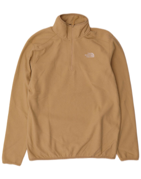 The North Face Pull polaire à col zippé pour homme Polyester beige moyen