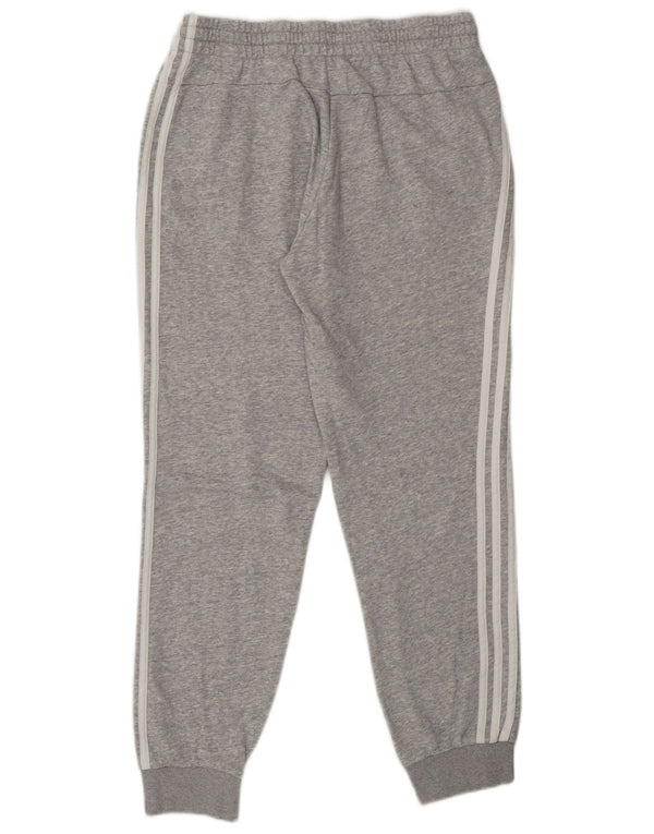 Adidas Pantalon de survêtement pour femme Joggers UK 16/18 Large Gris Coton