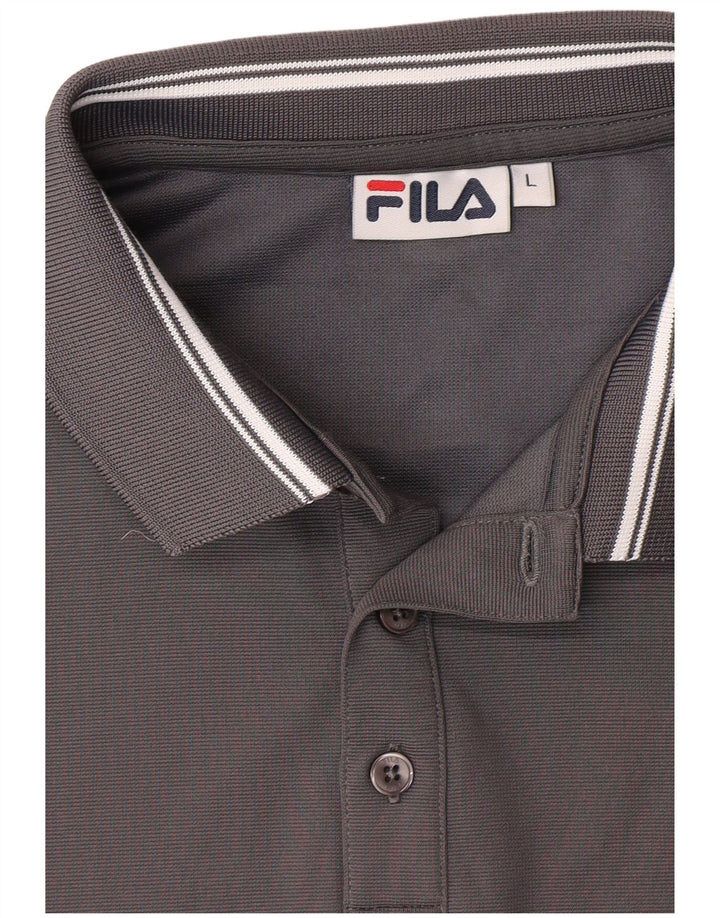 FILA Polo Homme Grand Gris