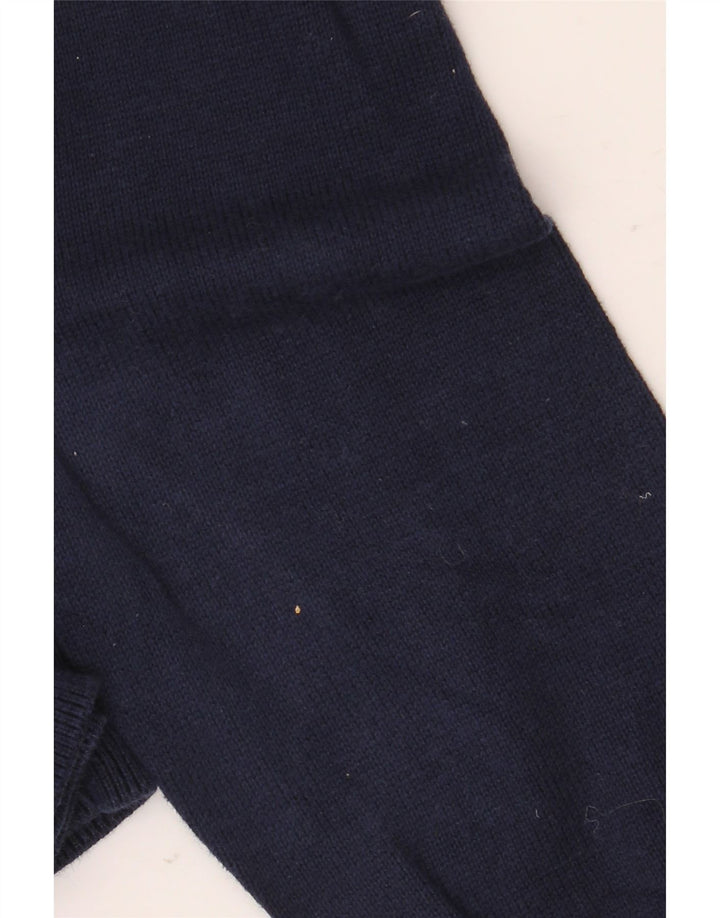 Marks & Spencer Pull à col rond pour homme en coton bleu marine Taille L