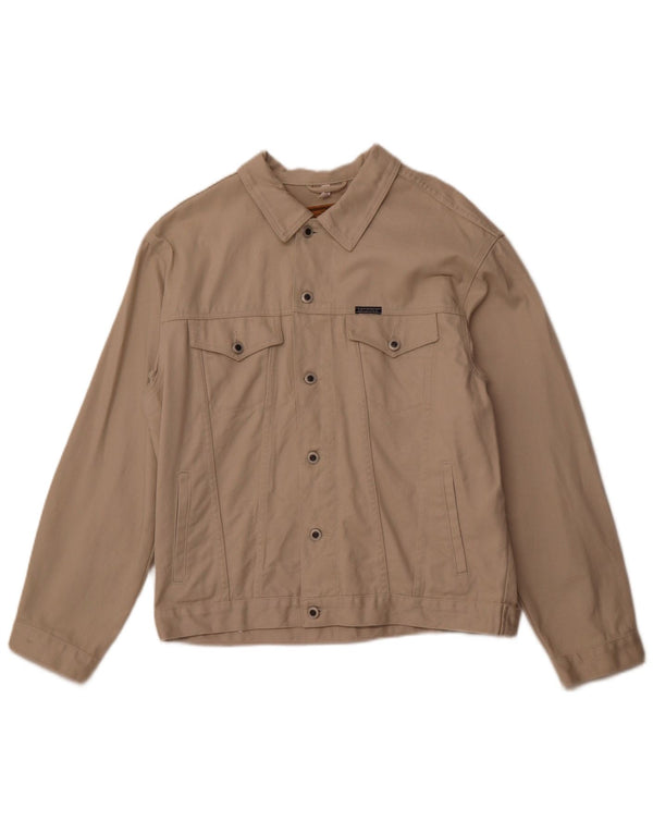 ARIZONA Veste en jean pour homme UK 40 Grand coton beige