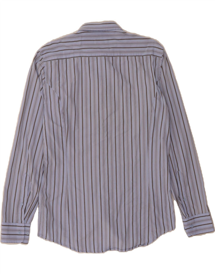 DIESEL Chemise Homme Large Bleu Rayé Coton