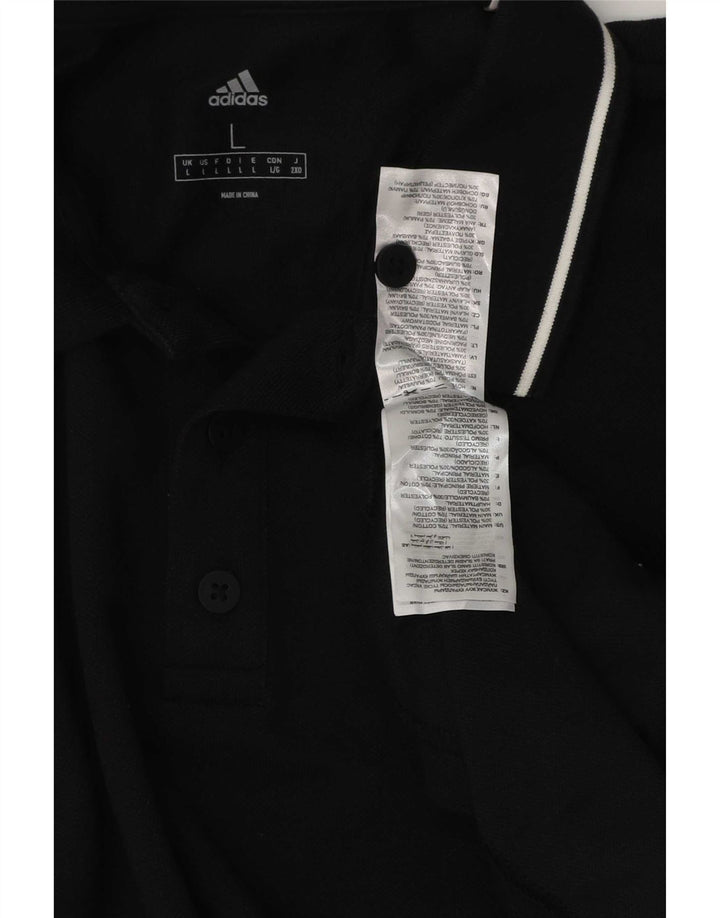 Adidas Polo Homme Grand Noir Coton