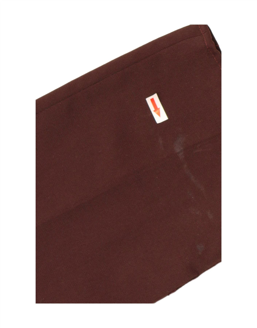 Pantalon Chino Droit Femme Zara Petit W26 L28 Marron Polyester