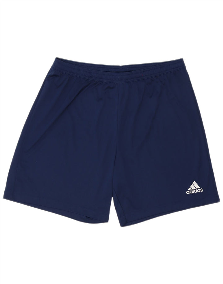 Adidas Short de sport pour homme XL Bleu marine Polyester