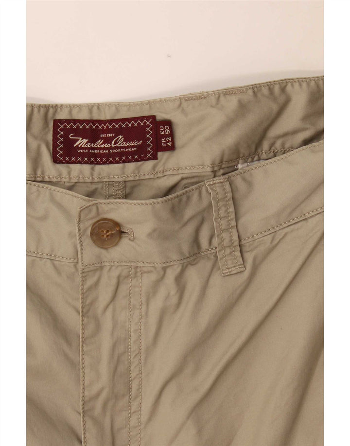 Marlboro Classics Short Chino Homme EU 50 Large W36 Kaki