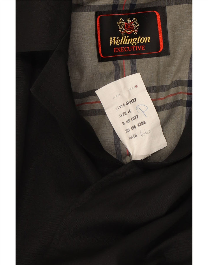 WELLINGTON Trench-Coat Homme UK 44 2XL Noir Polyester