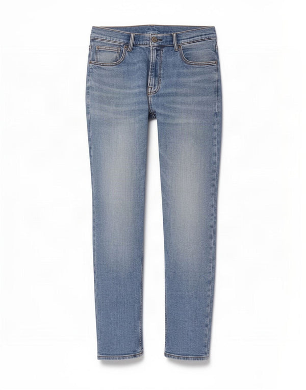 Zara Jean Slim Homme EU 44 Large W34 L31 Bleu Coton