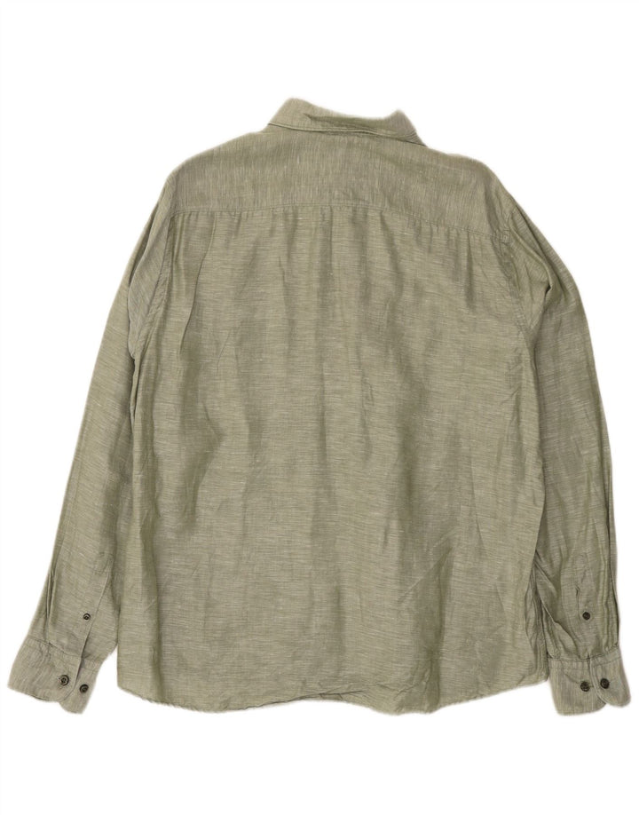 Hugo Boss Chemise Homme Taille 41 Grand Lin Vert