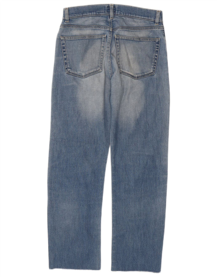 CALVIN KLEIN Jean Cropped Homme W30 L29 Bleu Coton