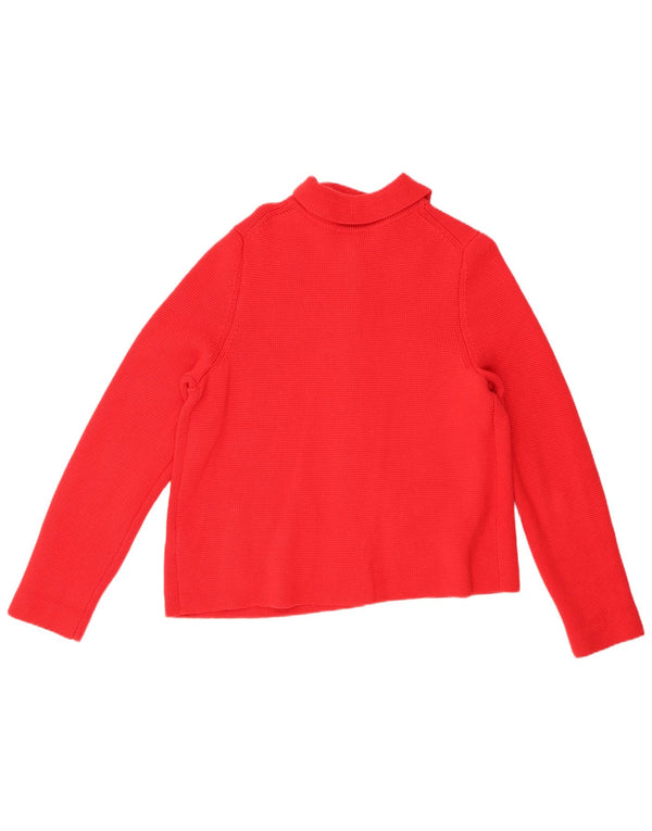 Boden Femme Cardigan Pull UK 44 Large Rouge Coton