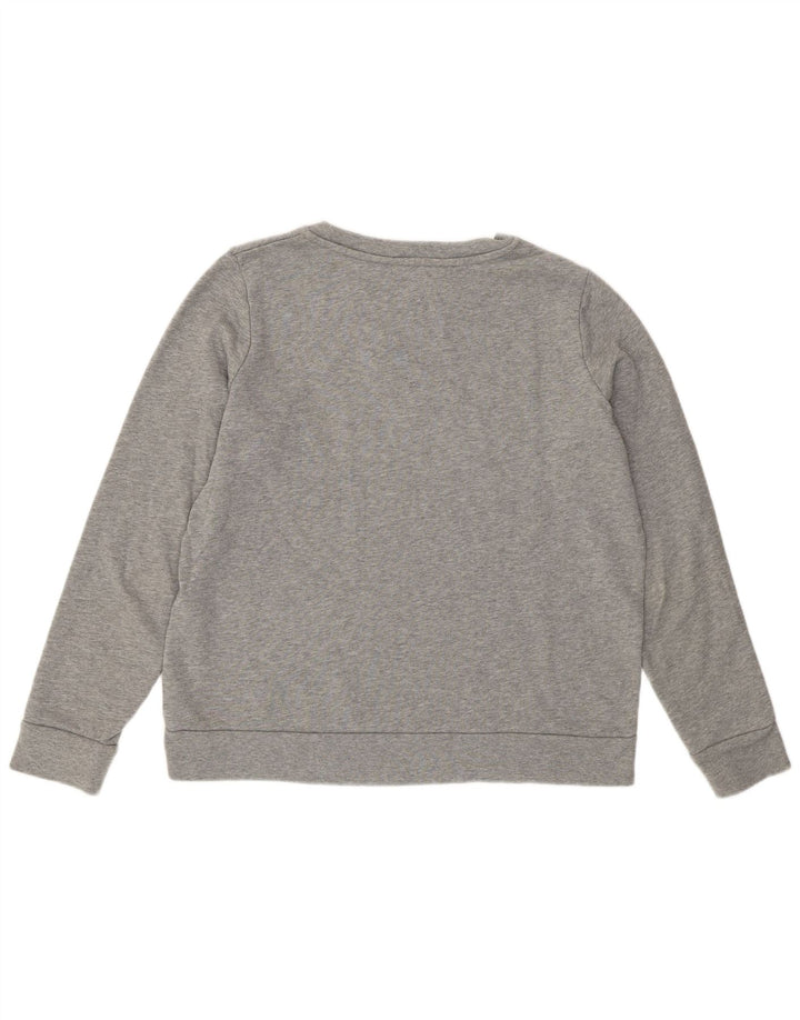 Gant Sweat-shirt graphique pour femme UK 44, gris moyen, coton moucheté