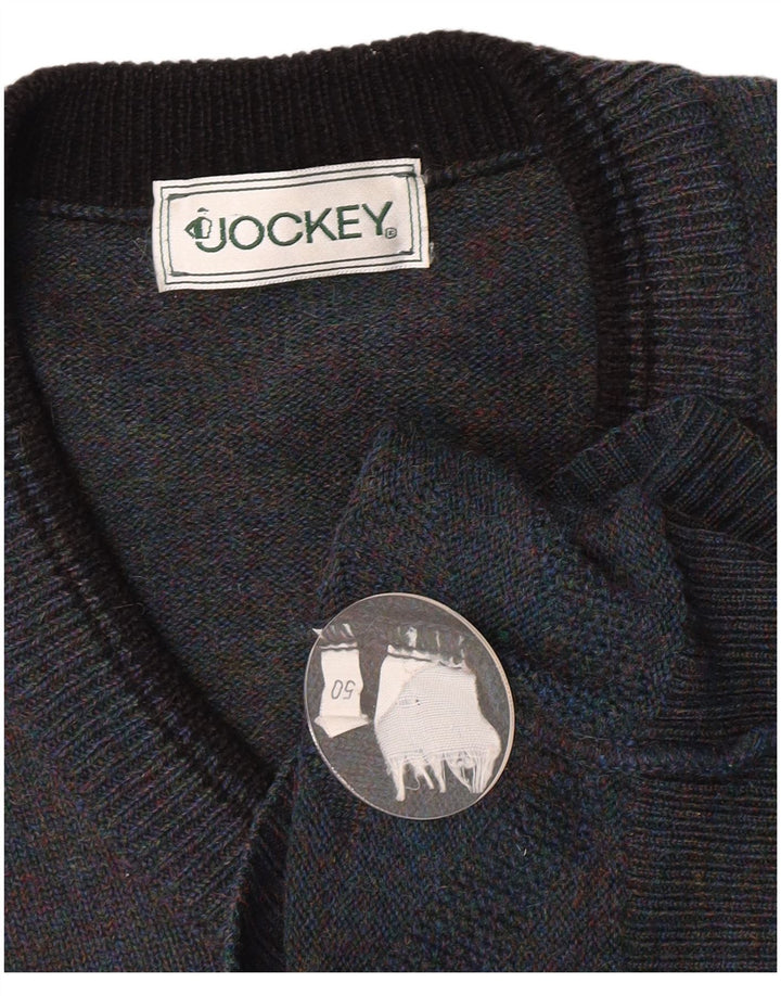 Jockey Pull col V pour homme IT 50 Bleu moyen géométrique