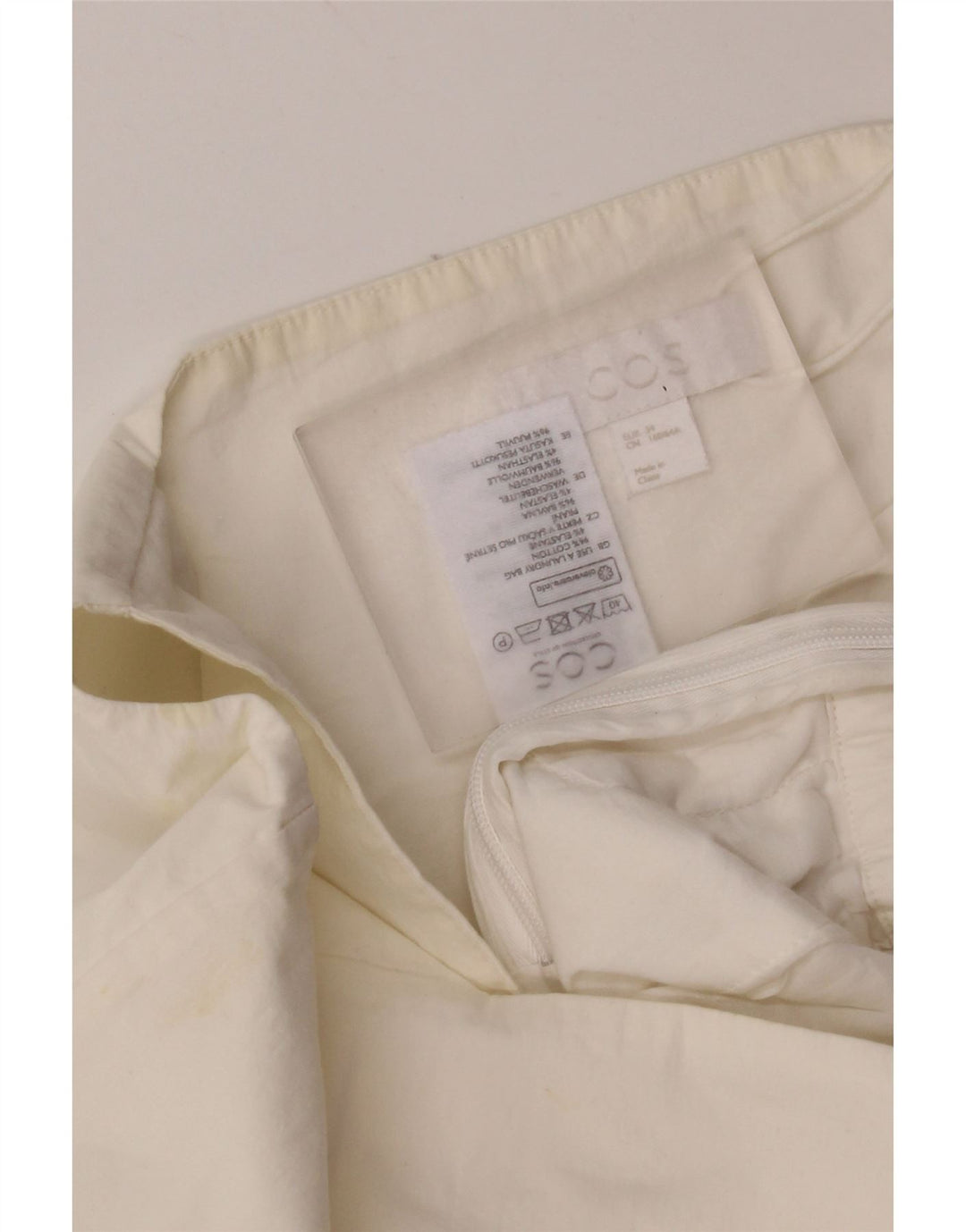 Cos Combinaison sans manches pour femme EU 34 XS Blanc Coton