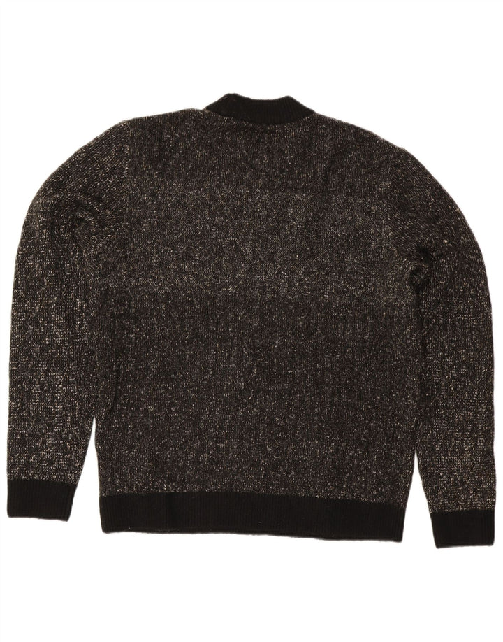 Jack & Jones Pull Col Rond Homme XL Noir Moucheté Polyester