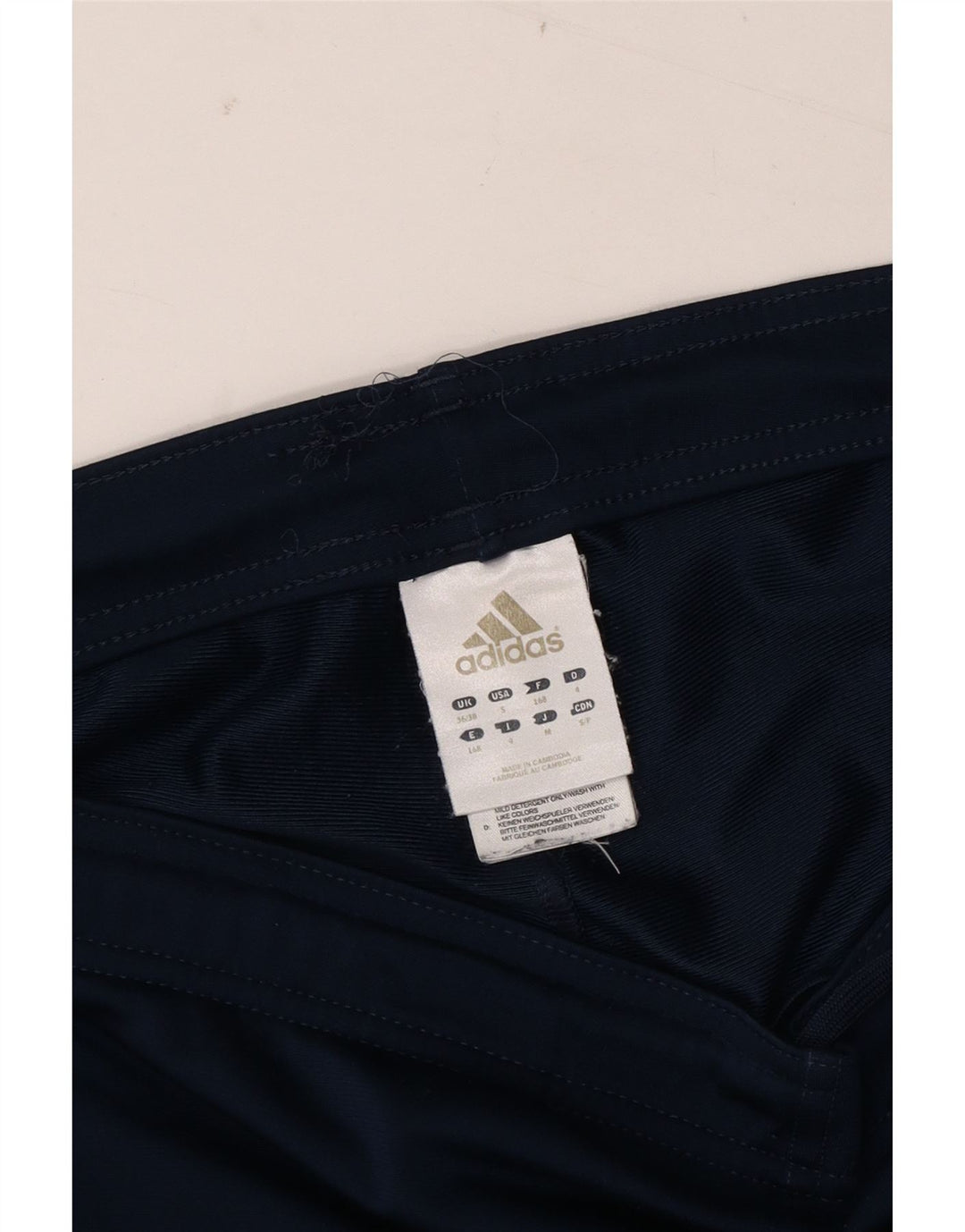Adidas Pantalon de survêtement pour homme Large Bleu marine Polyester
