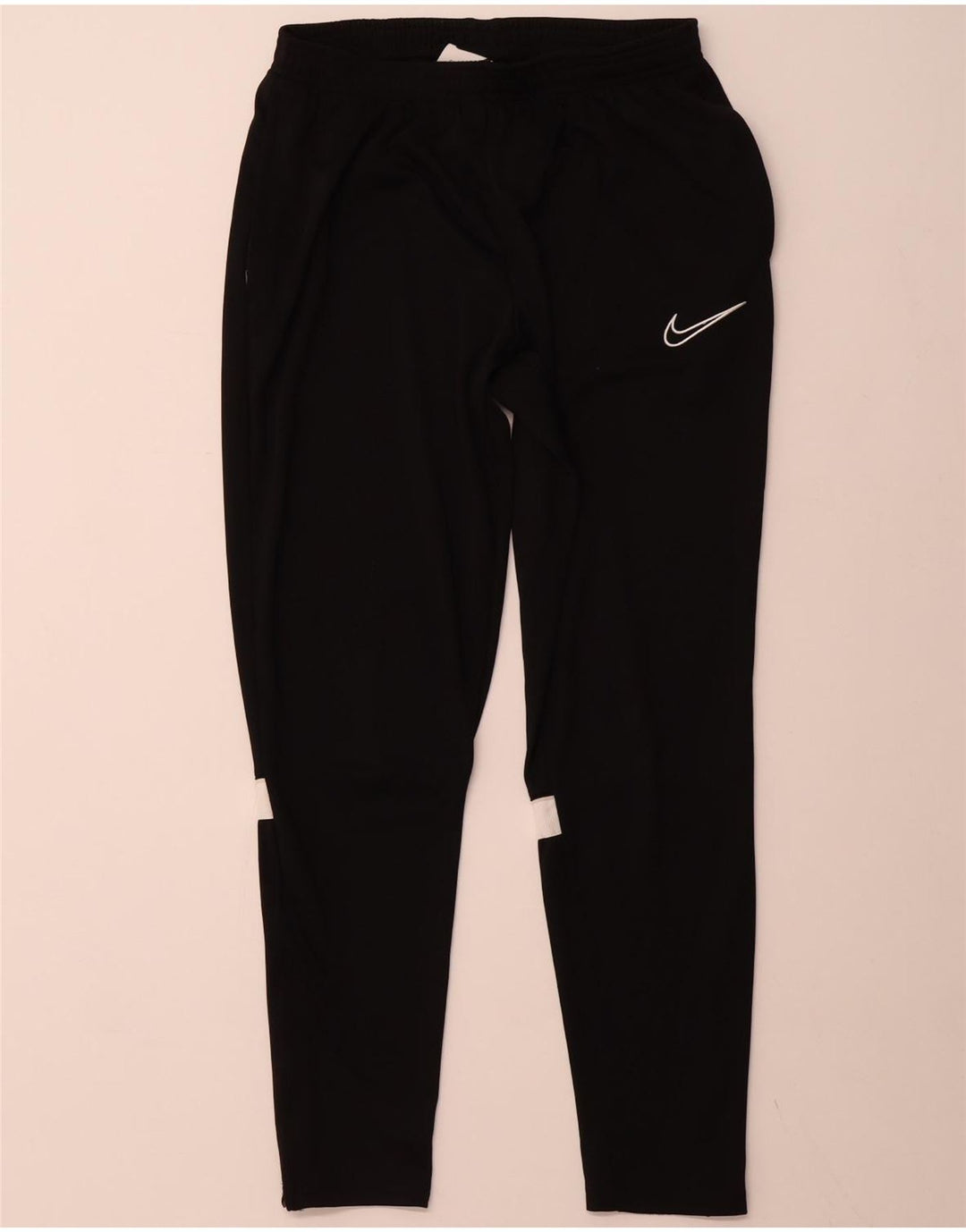 NIKE Pantalon de survêtement Dri Fit pour hommes Large Noir Colorblock Polyester