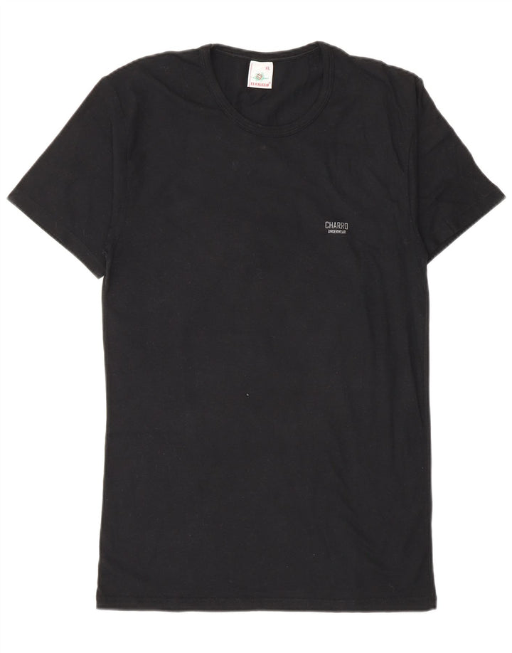 El Charro T-Shirt Homme Haut XL Noir
