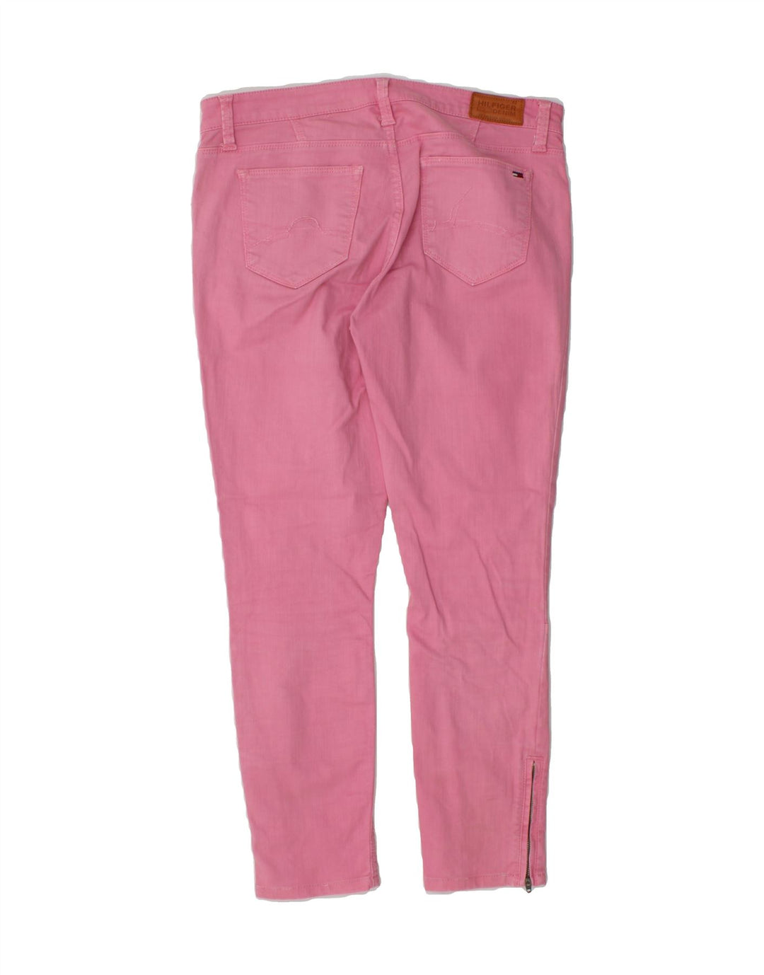 TOMMY HILFIGER Womens Slim Jeans W32 L26 Pink Vintage Tommy Hilfiger and Second-Hand Tommy Hilfiger from Messina Hembry 