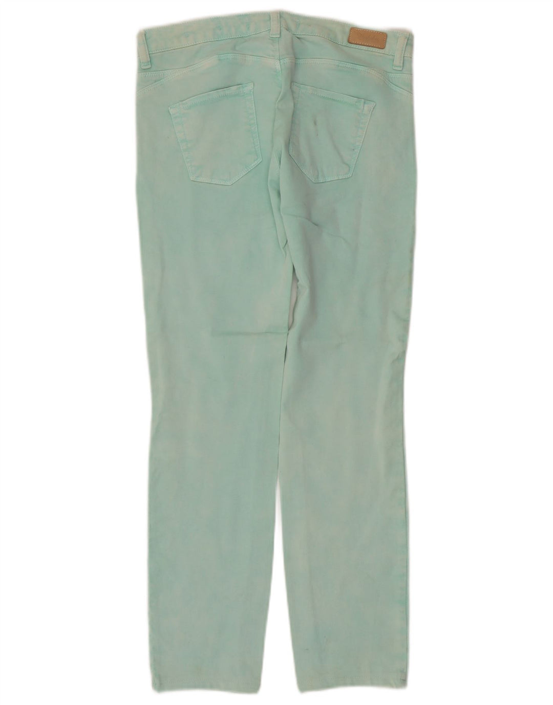 Zara Femme Trafaluc Jean Droit EU 40 Moyen W30 L28 Turquoise