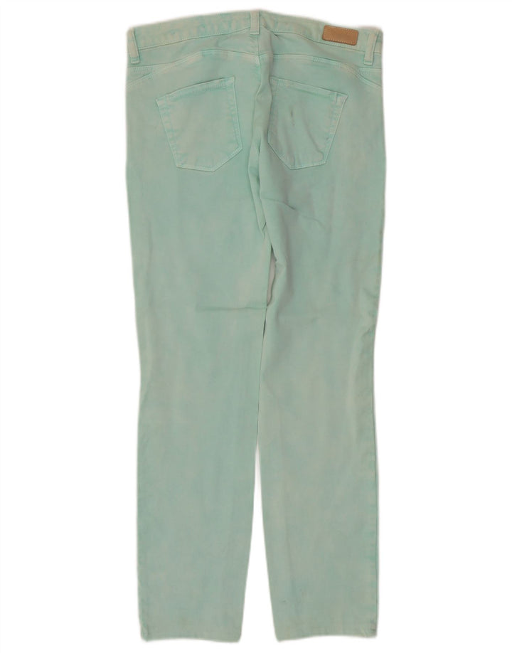 Zara Femme Trafaluc Jean Droit EU 40 Moyen W30 L28 Turquoise