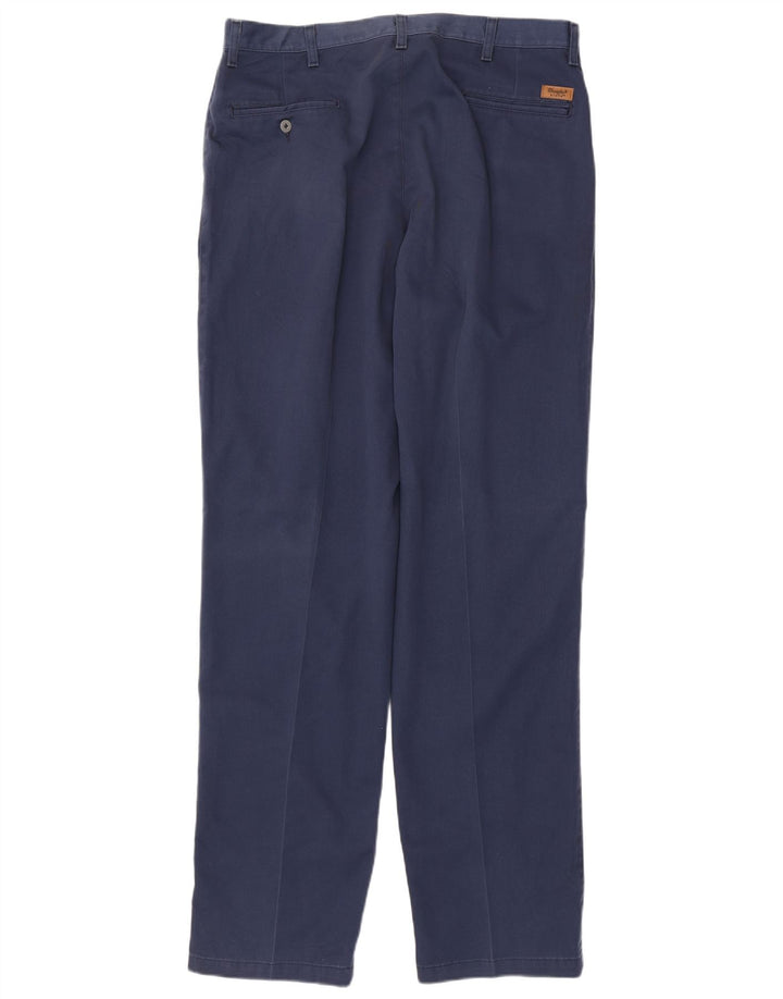 WRANGLER Pantalon Chino Riata Pegged Homme W38 L36 Bleu Marine Coton