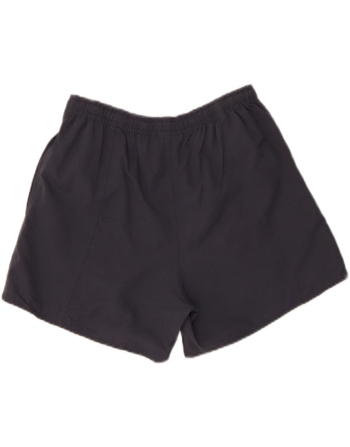 REEBOK Short de sport pour femme UK 8 Small Gris Polyester