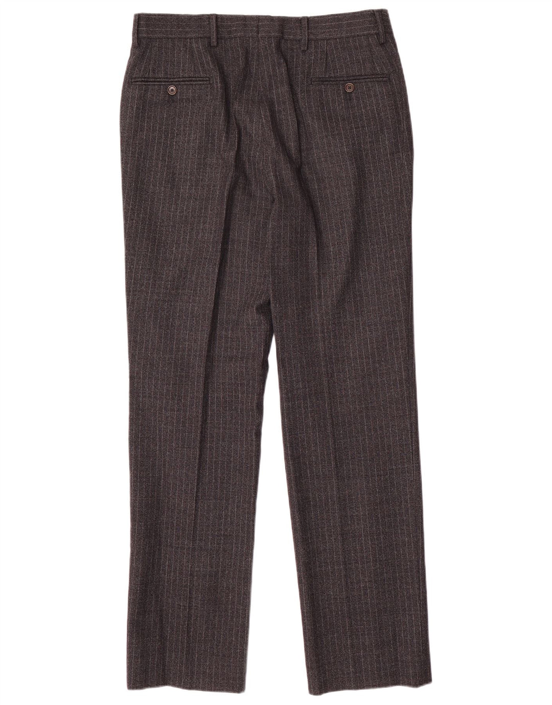 Gianfranco Ferre Costume 2 pièces pour homme UK 38 Medium W34 L33 Gris à fines rayures