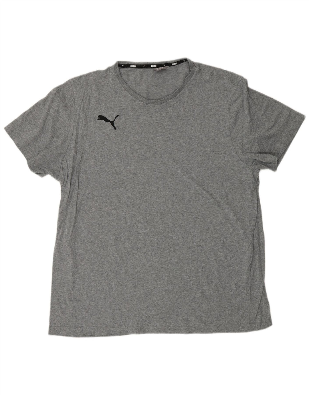 PUMA T-Shirt Homme Top 2XL Gris Moucheté