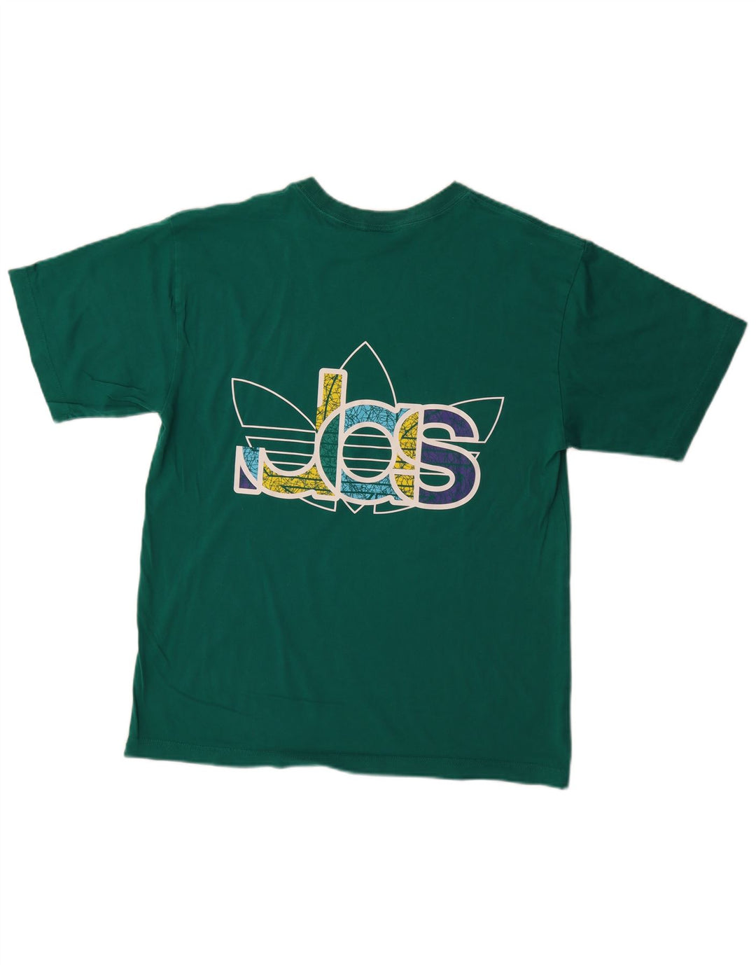 Adidas T-Shirt Graphique Homme Vert Moyen
