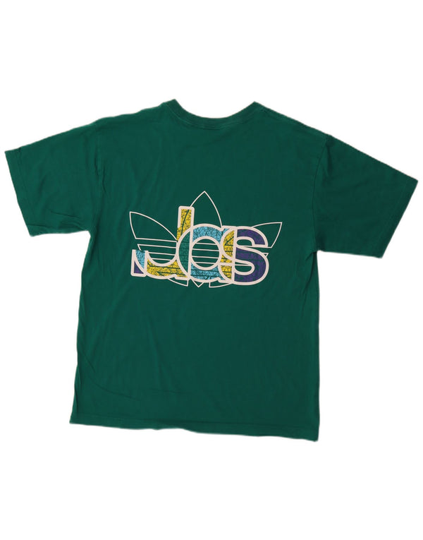 Adidas T-Shirt Graphique Homme Vert Moyen