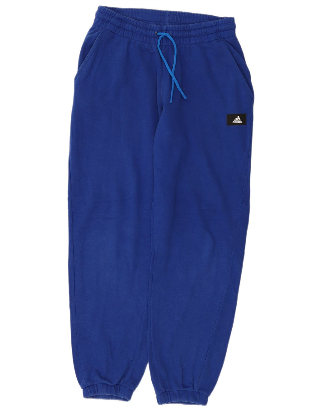 Adidas Pantalon de survêtement graphique pour homme en coton bleu moyen