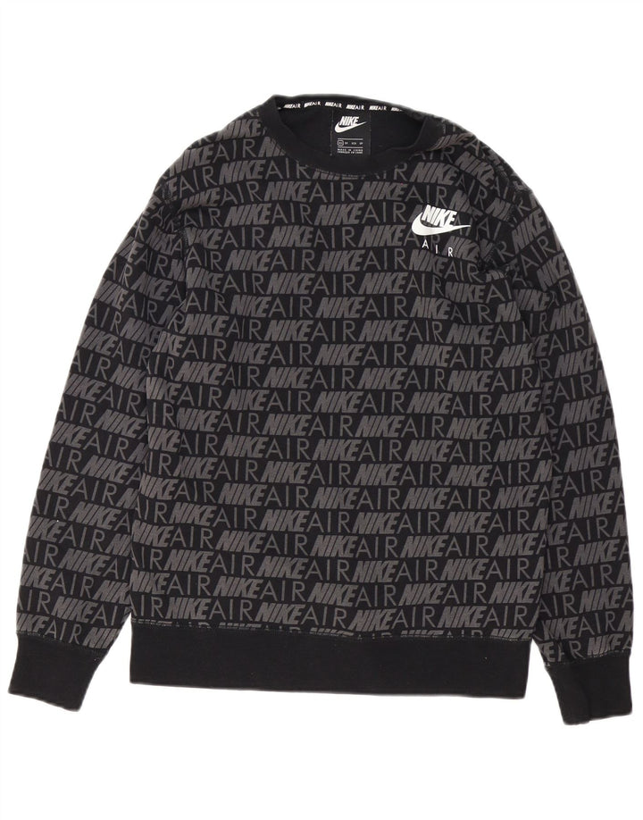 Nike Sweat-shirt graphique pour homme XS en coton noir