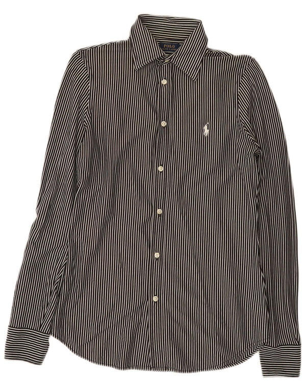 Polo Ralph Lauren Chemise habillée pour homme en coton à fines rayures noires
