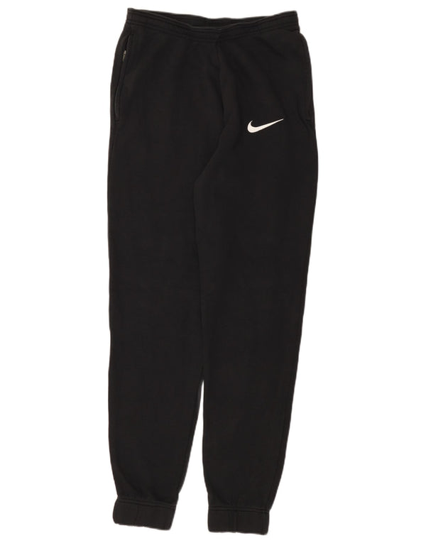 Nike Pantalon de survêtement pour femme en coton noir moyen UK 12